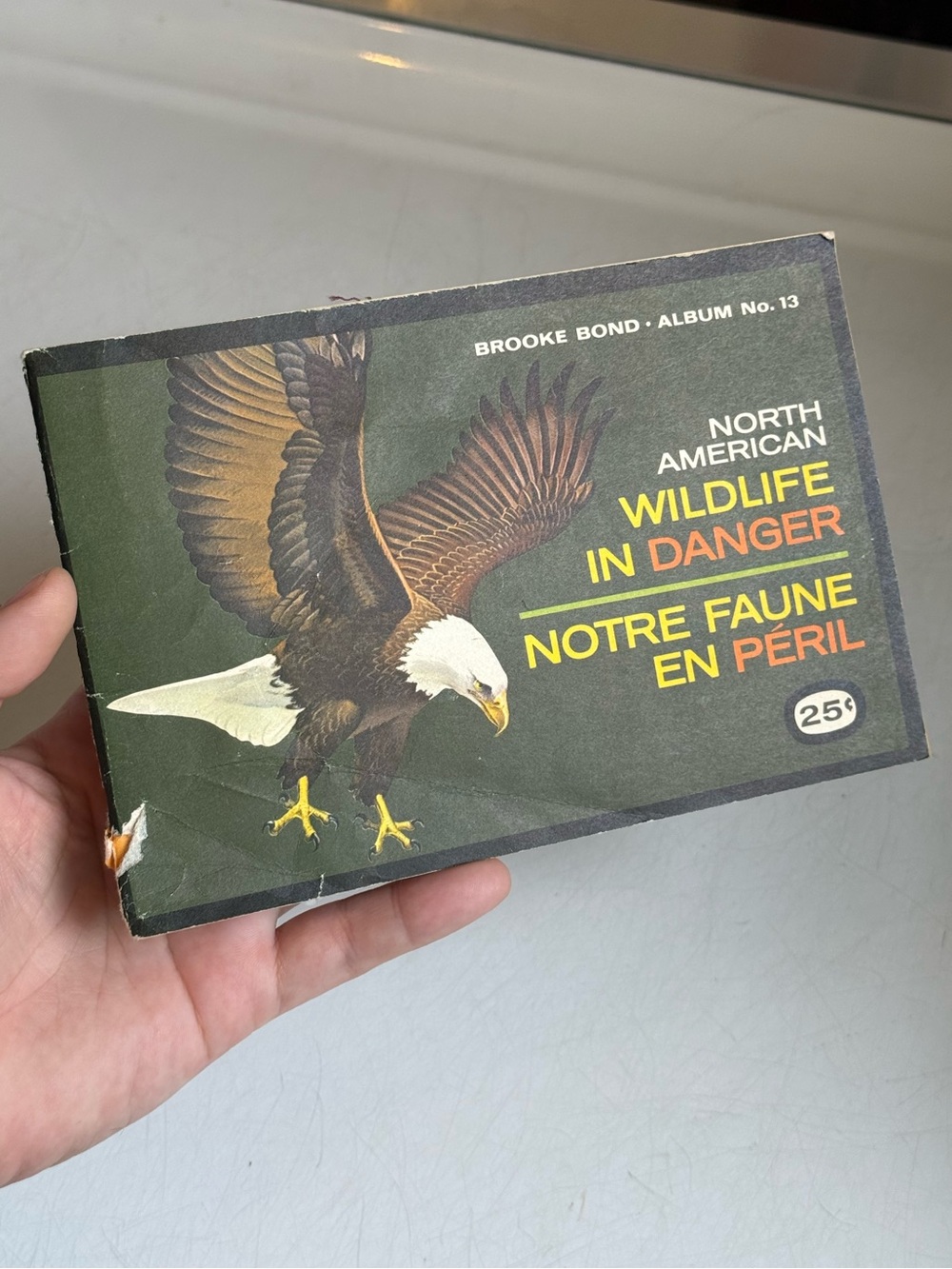 North American Wildlife in Danger Brooke Bond Album No. 13 Vintage Red Rose Tea